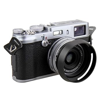 Amazon.com : JJC LH-JX100 BLACK Metal Lens Hood/ 49mm Filter